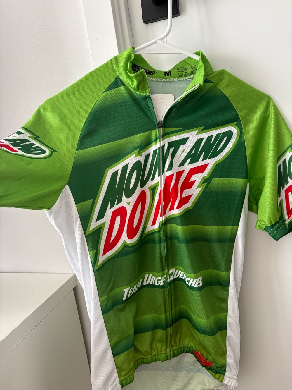 Mountain Dew Cycling Jersey - Green Graphic